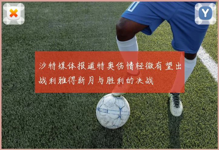 沙特媒体报道特奥伤情轻微有望出战利雅得新月与胜利的决战